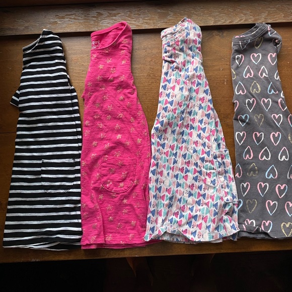 Girls Jumping Beans Dresses (bundle of 4 dresses) size 4T - Picture 2 of 8